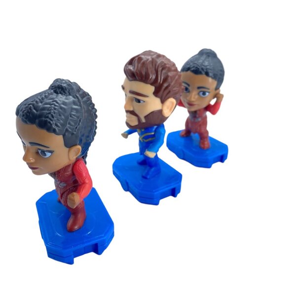 Marvel Eternals McDonald's Happy Meal Toys Set Of 3 Ikaris Karis Makkari - Picture 3 of 9